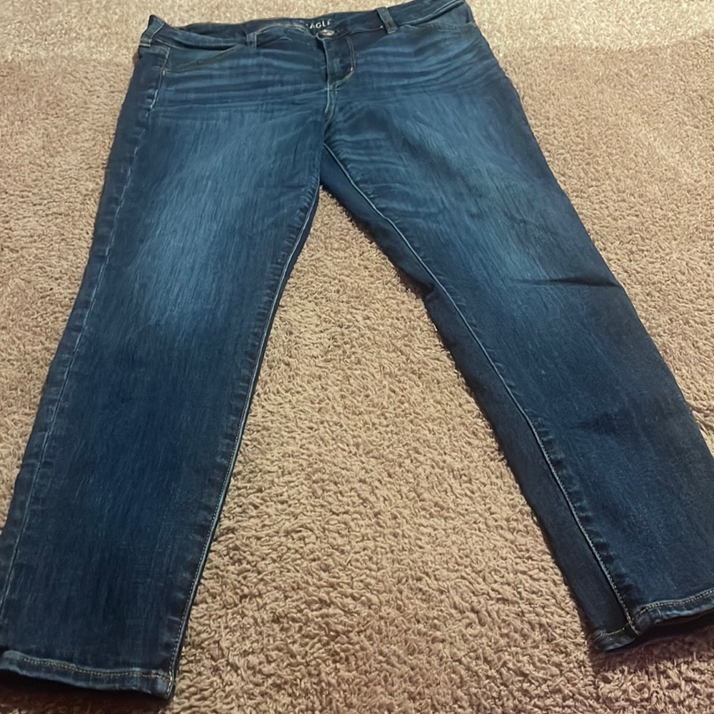 2 pairs of American eagle jeans